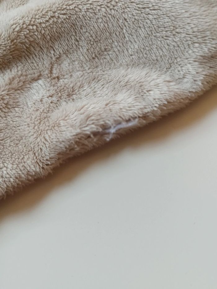 Doudou mouchoir blanc beige ours Primark - photo numéro 3