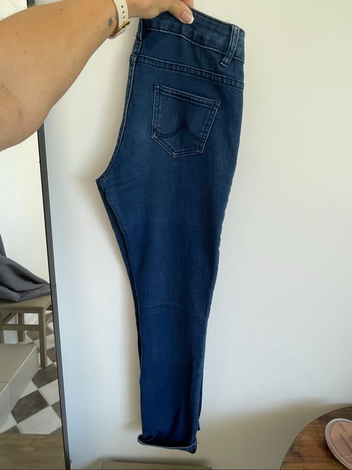 Jean skinny bleu - photo numéro 5