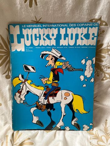 Magazine vintage le mensuel international des copains de Lucky Luke