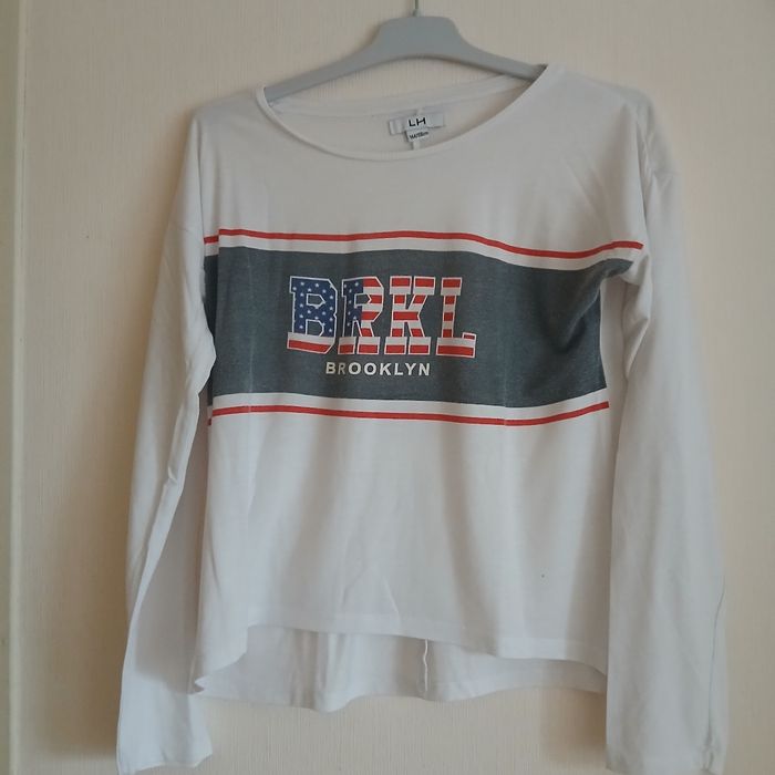 T-shirt blanc • 14 ans • La Halle - photo numéro 3