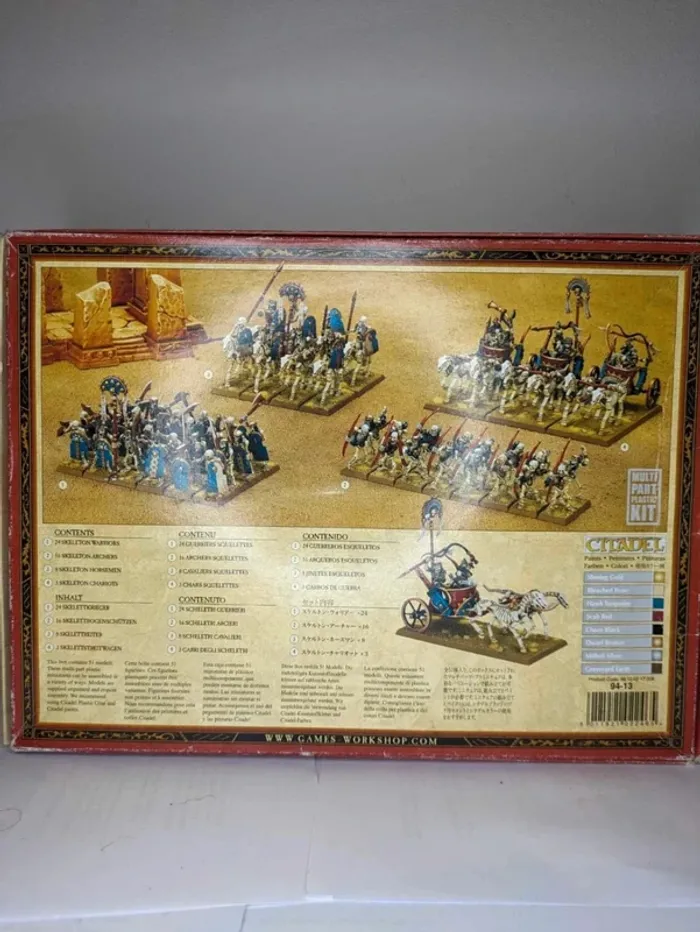 Lot Warhammer bataillon roi des tombes prêtre liche - photo numéro 5