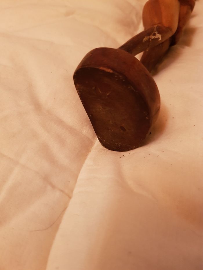 Statuette en bois vintage - photo numéro 5