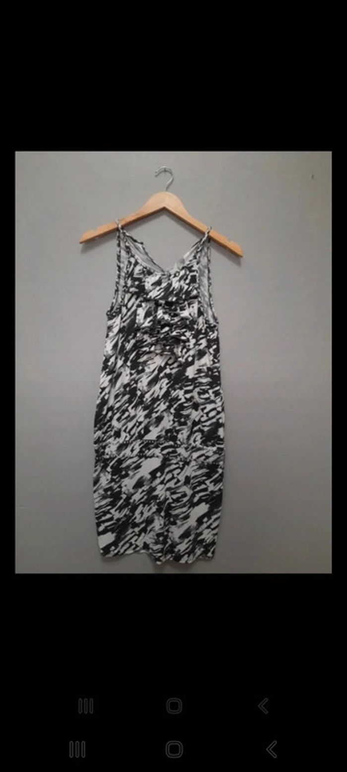 Robe droite imprimé
