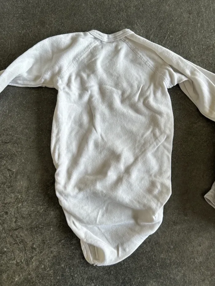 Lot de 4 bodys manches longues 6 mois - photo numéro 5