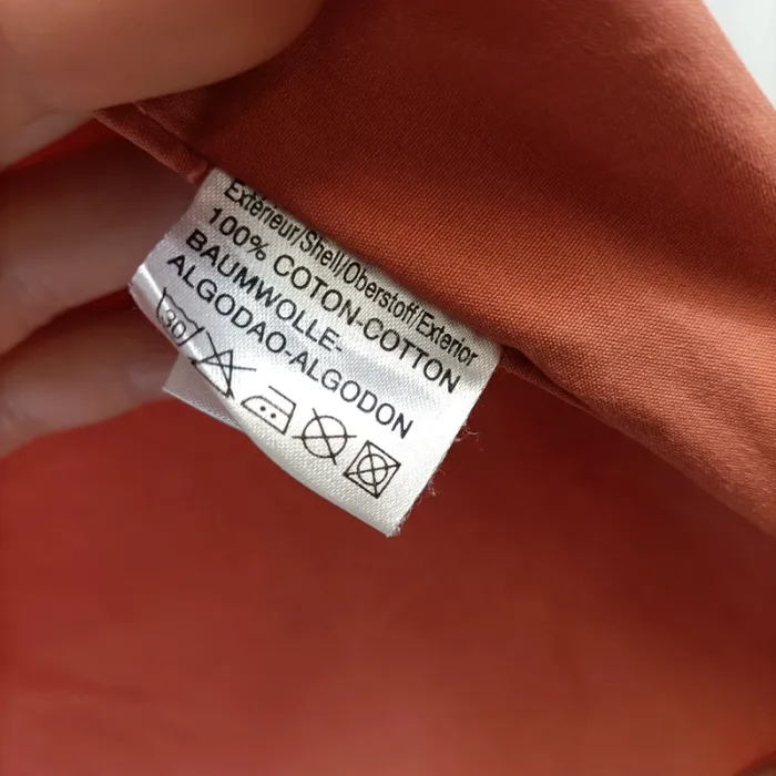 Chemise Aigle Corail pastel - M - 100% coton - résistante - surpiqûres marron - 2 poches plaquées - photo numéro 6