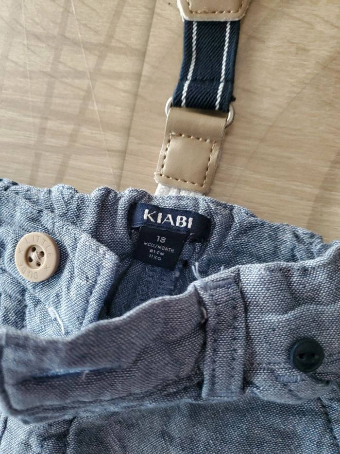 Lot 2 jeans 1 T-shirt 80 cm 18 mois In Extenso - photo numéro 4