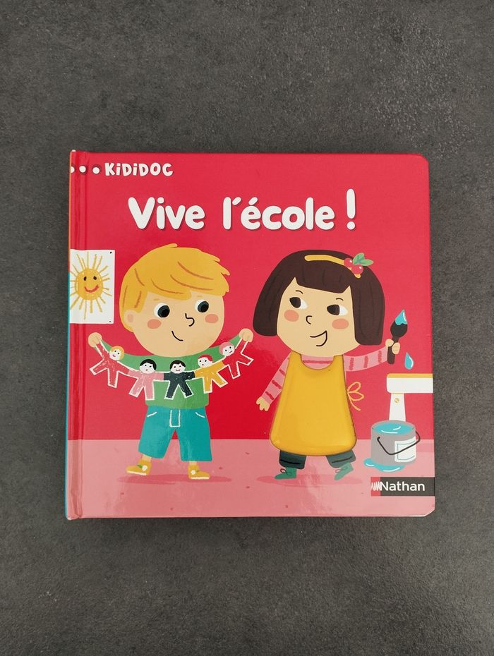 Livre Kididoc vive l'école