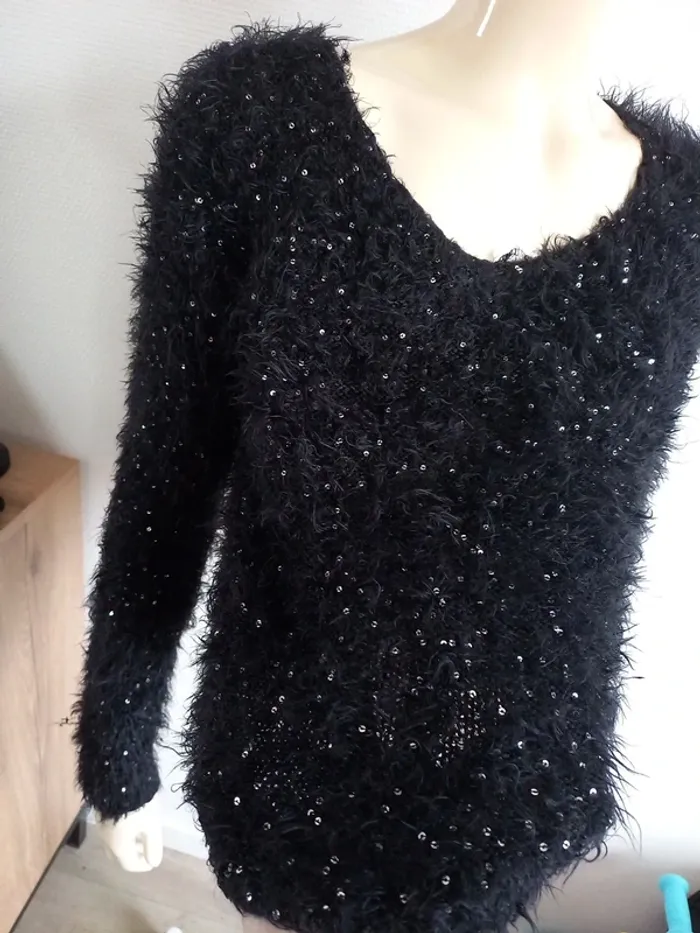 Pull noir Mim - photo numéro 6