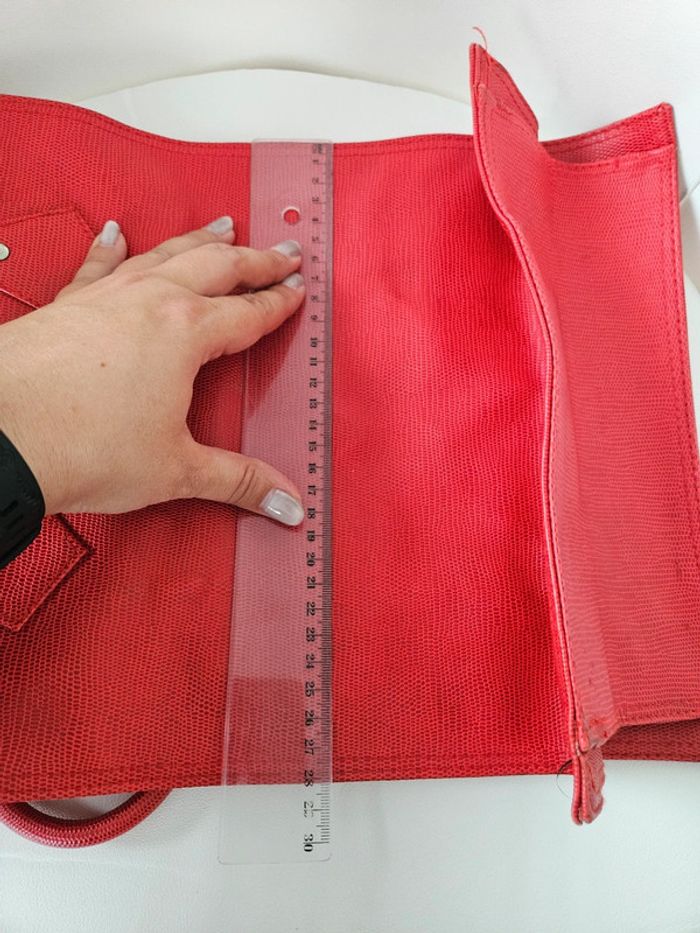 Sac rouge à main - photo numéro 5