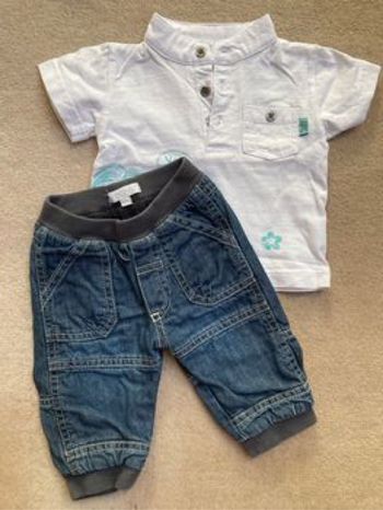 Ensemble garçon 3 mois