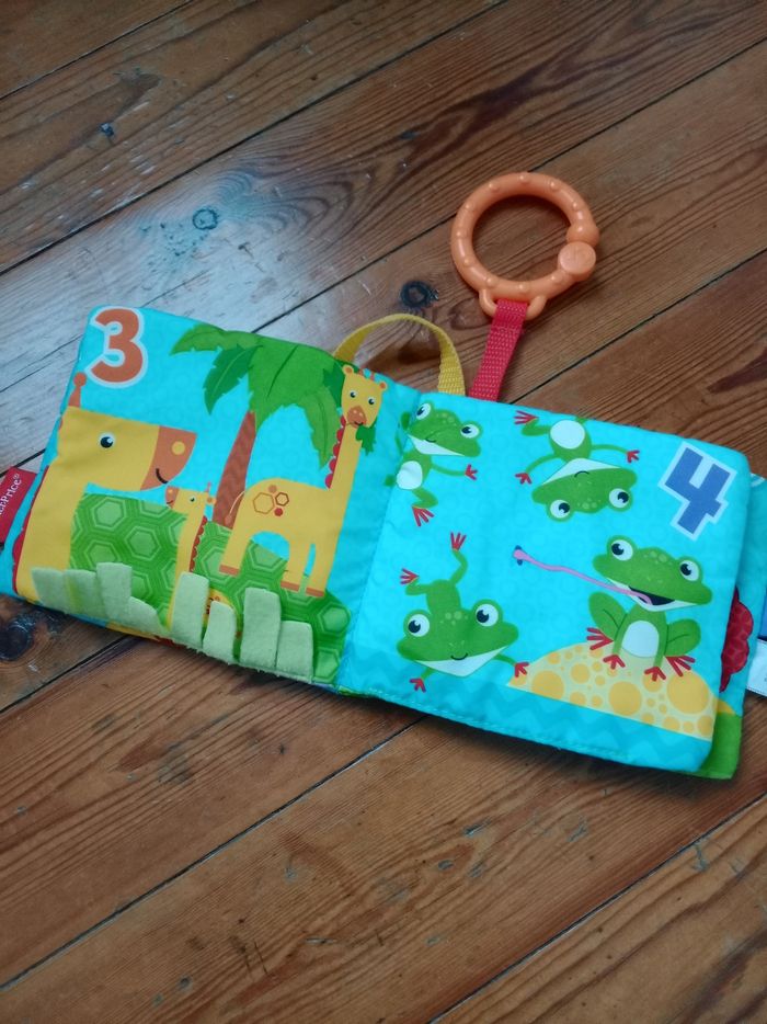 Livre tissu Fisher Price - photo numéro 3
