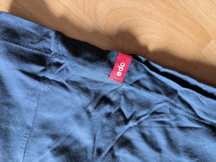 T-shirt EDC taille S bleu-mauve - photo numéro 2