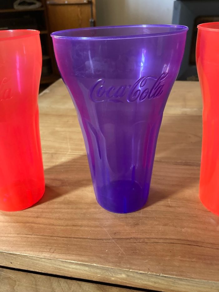 Lot de 3 verres Coca Cola collector - photo numéro 3