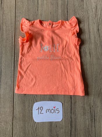 T-shirt 12 mois