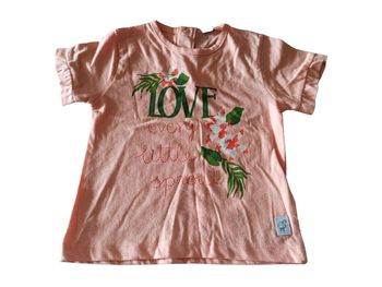 Tee-shirt manches courtes 9-12 mois