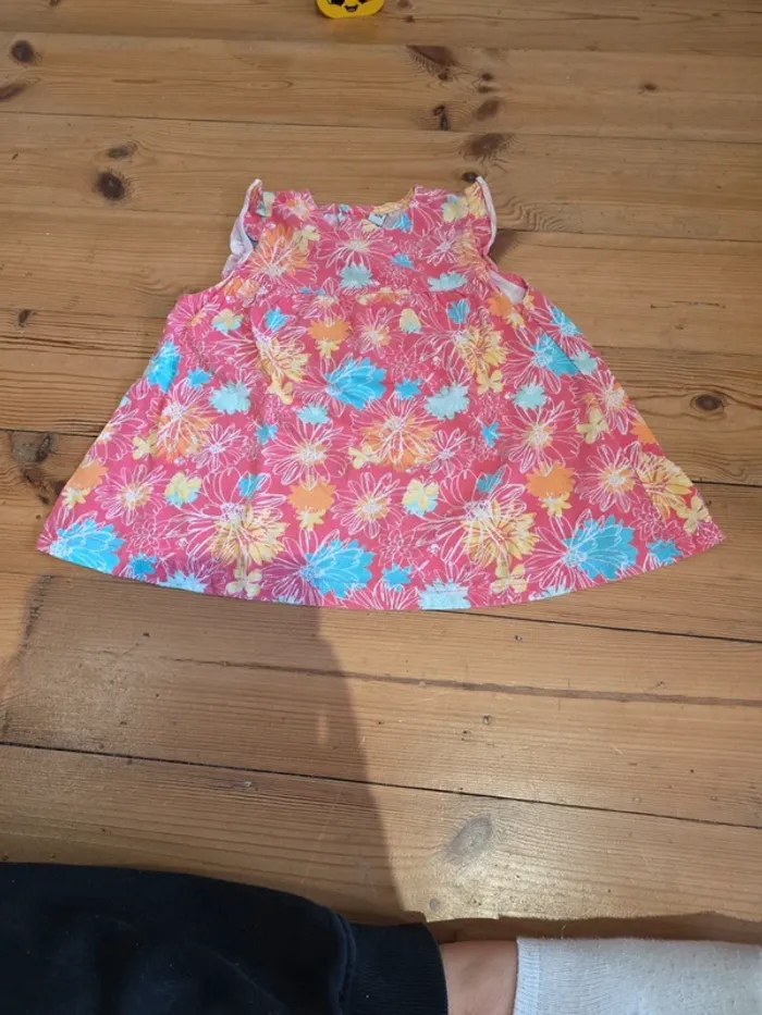 Lot de 7 vêtements d'été en coton taille 12 mois. - photo numéro 6