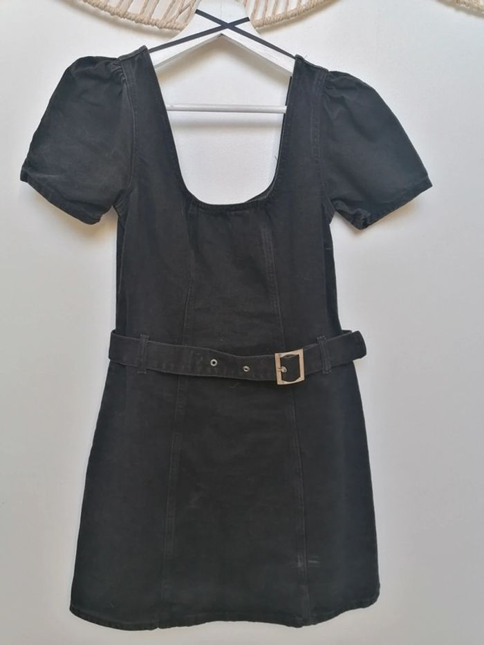 Robe en jean noir - photo numéro 2