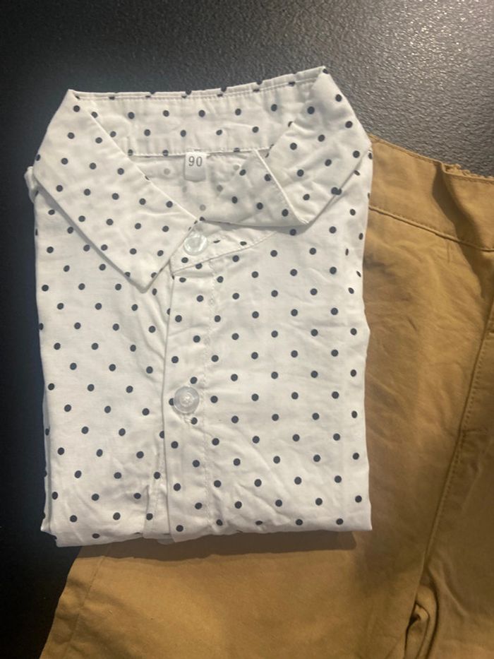 Ensemble pantalon et chemise 24 mois - photo numéro 2