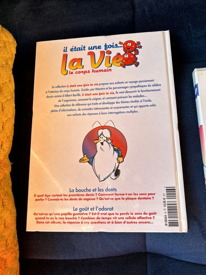 Livre et dvd numéro 6 collection la vie le corps humain - photo numéro 6