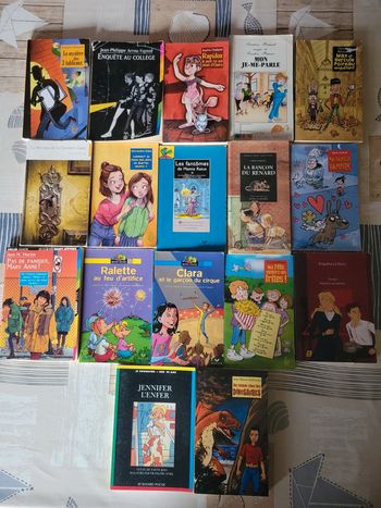 Lot 17 livres de poche