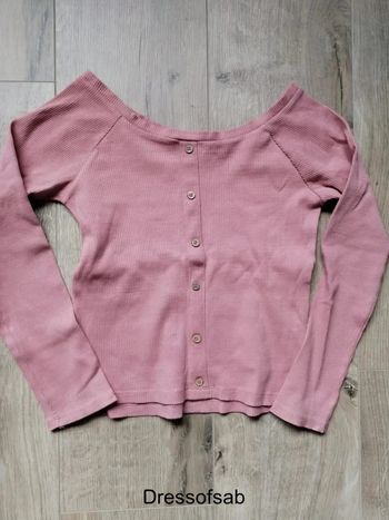 Tee-shirt Côtelé fille Neuf