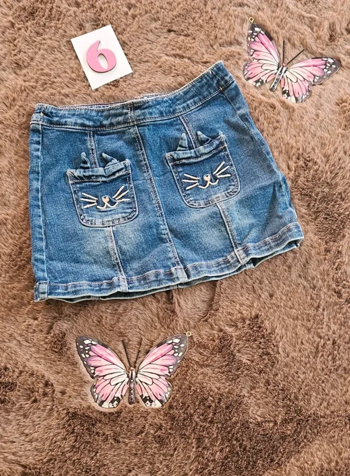 Jupe jeans 6 ans