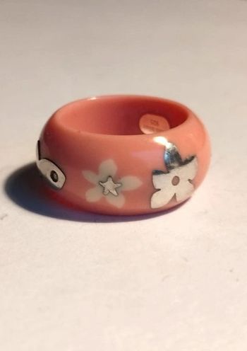Bague Clio Blue rose et argent