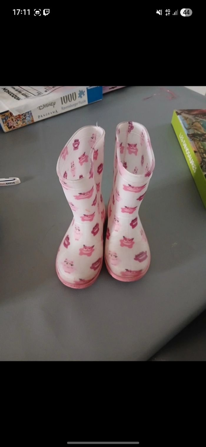 Botte de pluie taille 24