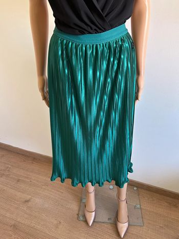Jupe verte plissée neuve Yody taille M