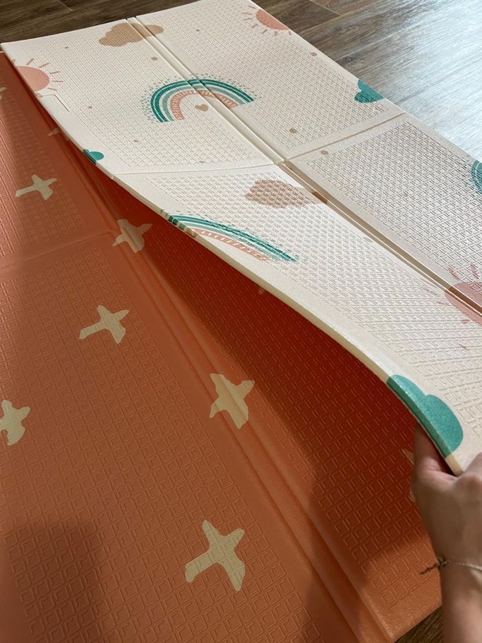 Tapis de jeu pliable réversible bébé neuf - photo numéro 7