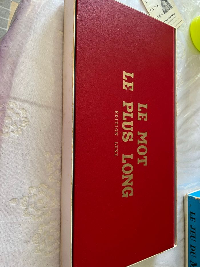 Jeu Vintage. Le mot le plus long édition de luxe - photo numéro 6