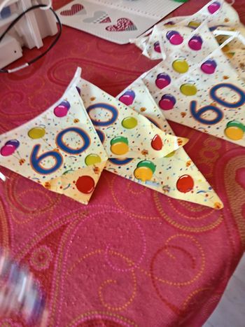 Banderole 60 ans 