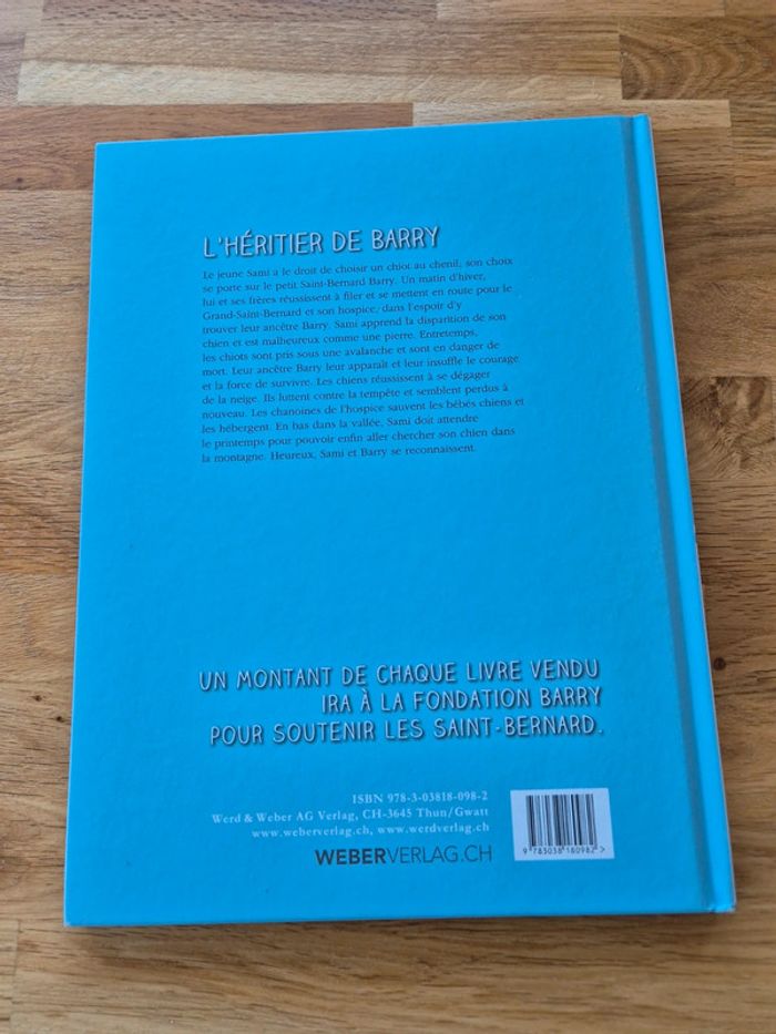 Livre L'Heritier de Barry Maya Delaquis - photo numéro 2