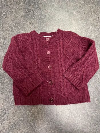 Gilet bonpoint laine mixte fille garçon