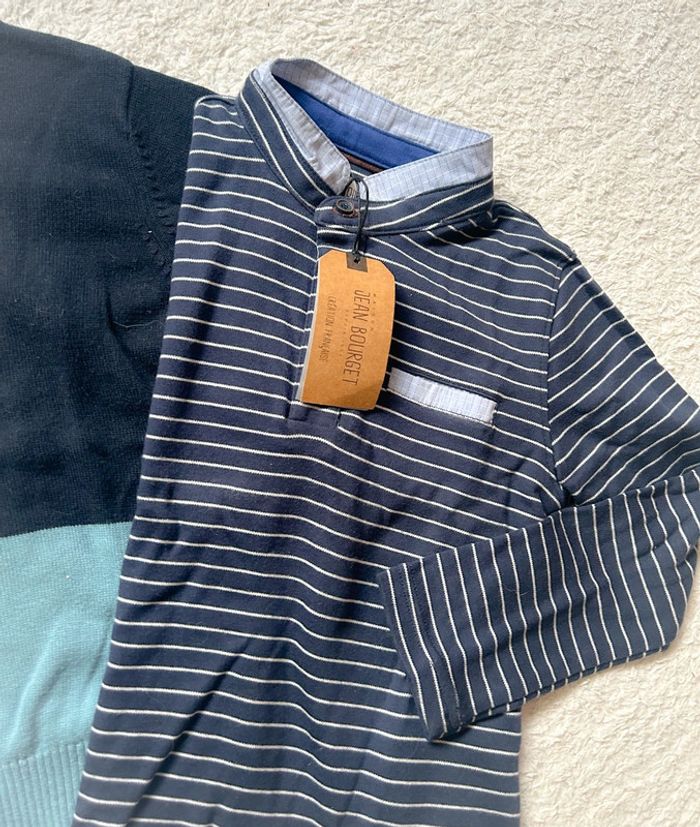 Lot 5 ans polo jean bourget pull LC kids chemise Paul Smith - photo numéro 5
