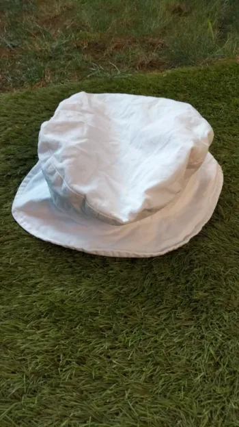Chapeau blanc Taille Unique
