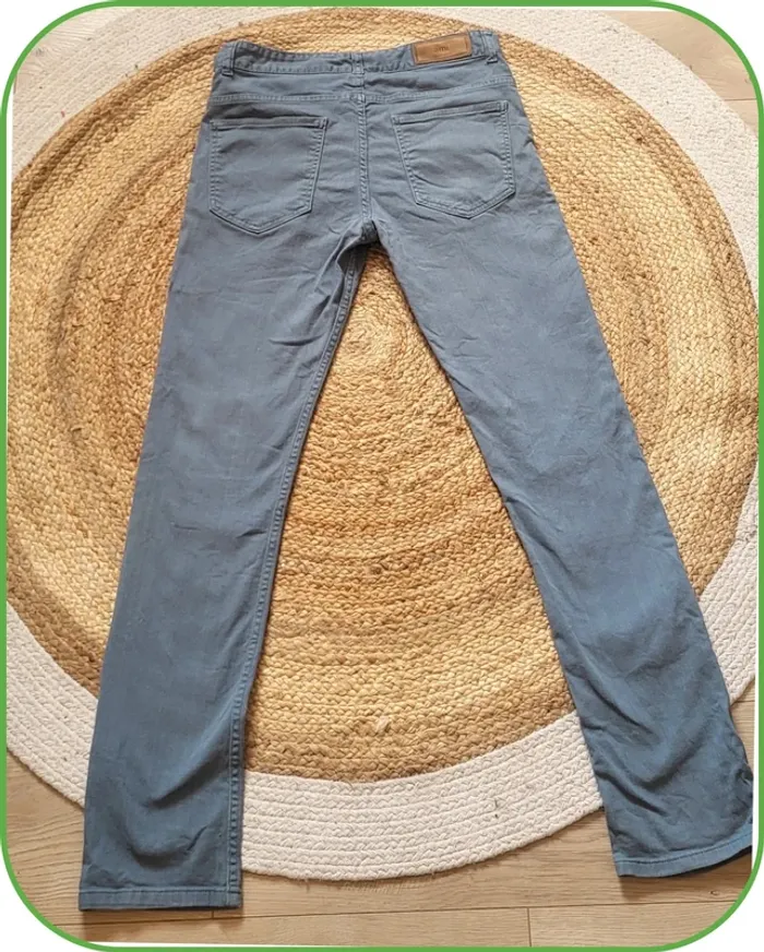 Pantalon homme AMI – Taille 40 FR / 30 US – Slim bleu gris – Très bon état - photo numéro 9