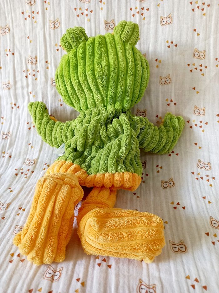 Doudou grenouille Baby Nat marionnette - photo numéro 2