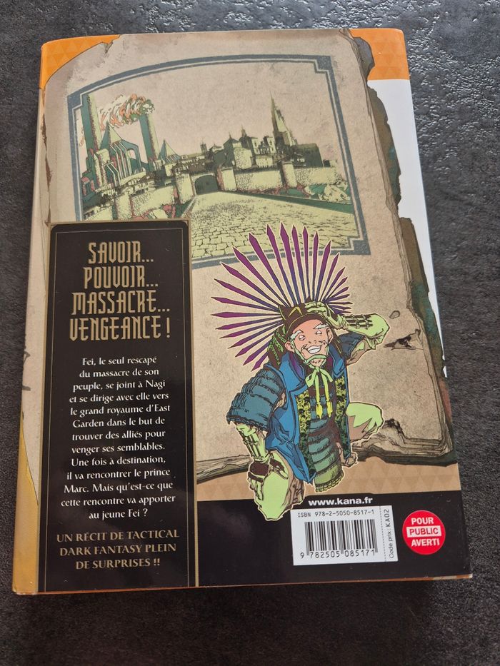 Livre manga titre Kingdom of knowjedge tome 2 - photo numéro 2