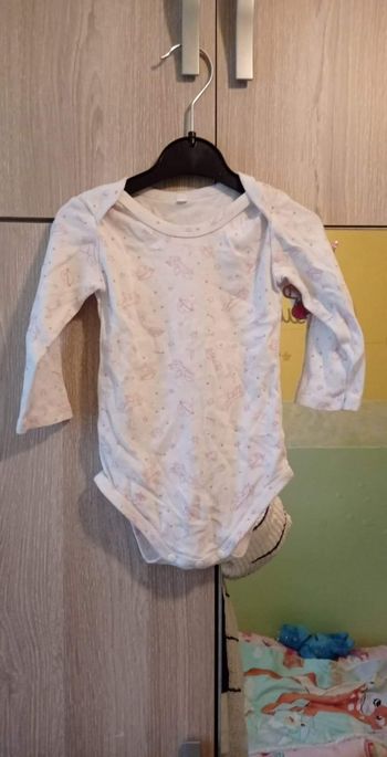 Body manches longues taille 80