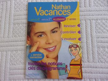 Nathan Vacances Allemand 2ème année
