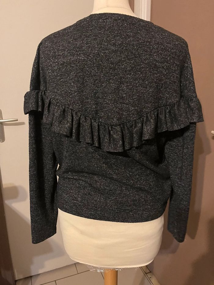 Pull gris anthracite - photo numéro 2