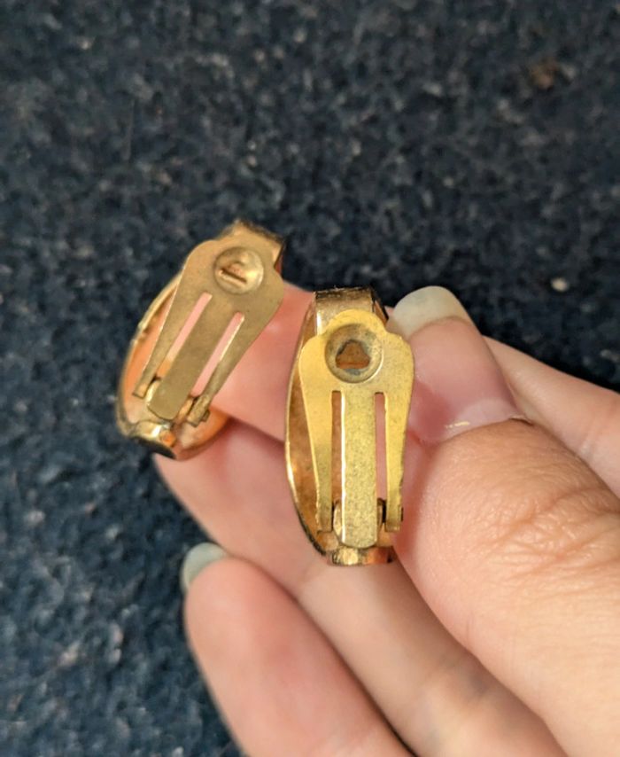 Boucles d'oreilles signées P&M - photo numéro 4