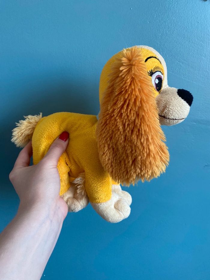 Peluche lady la belle et le clochard Disney - photo numéro 2