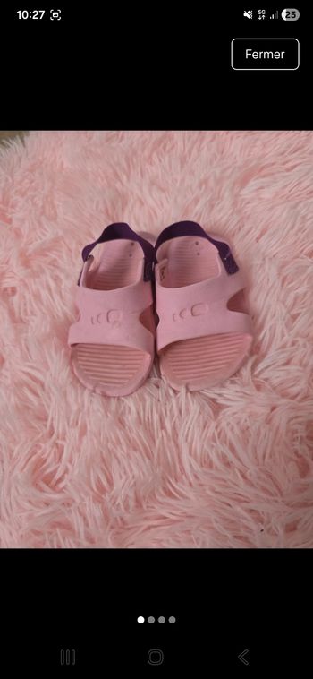 Paire de sandale taille19 décathlon