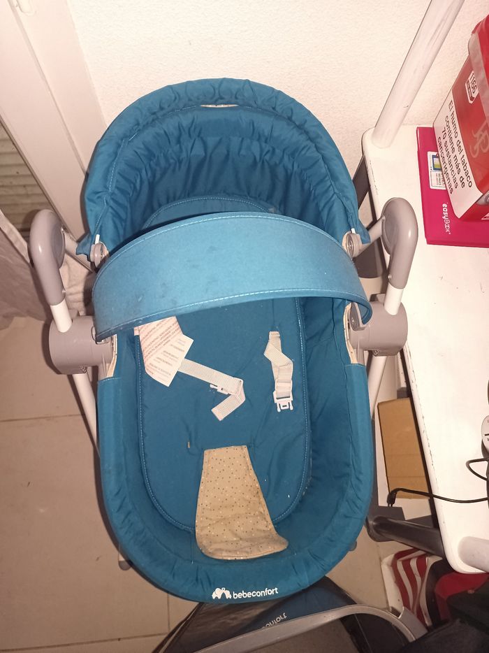 Berceau, balancelle et transat 3 en 1