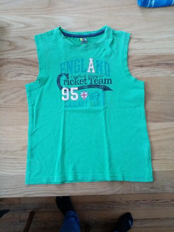 T shirt sans manches enfant