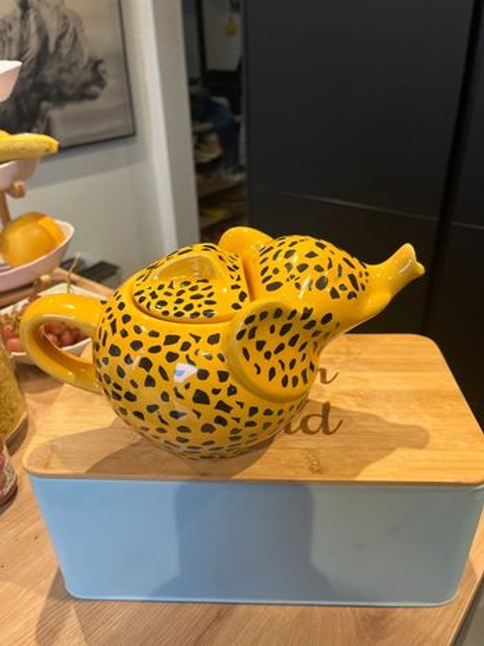 Théière l’éléphant Léopard