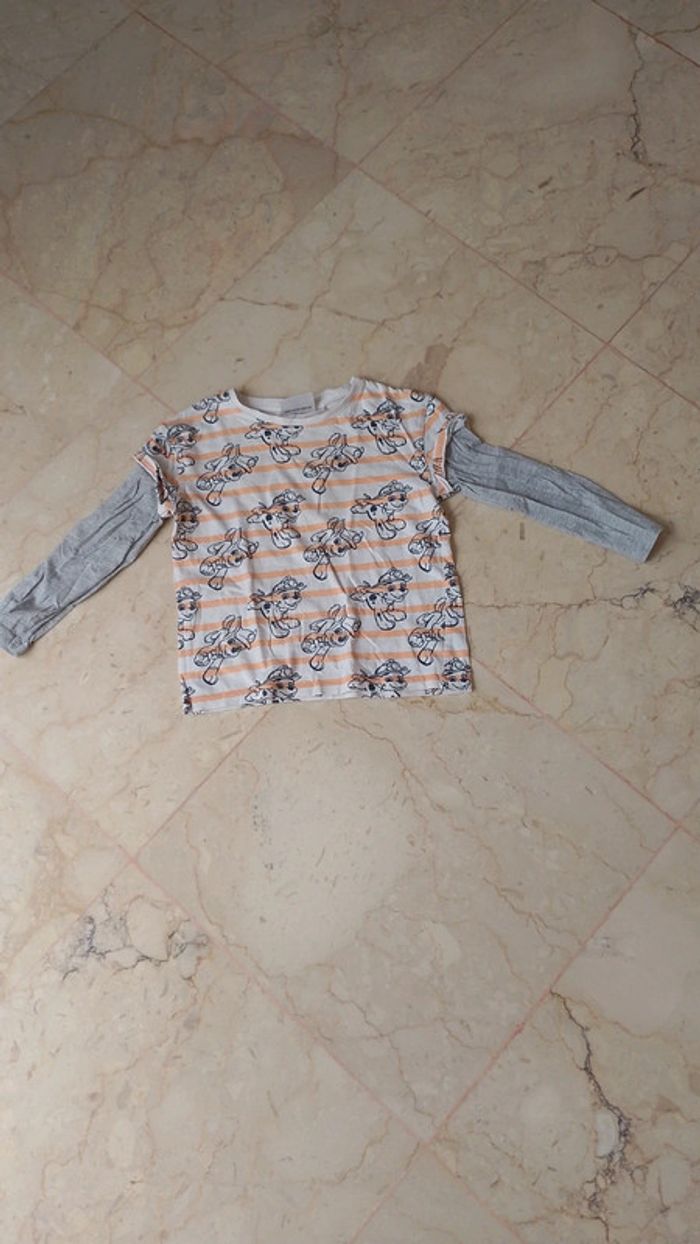 #manu_7896garcon5ans t shirt manches longues
