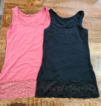 Lot de 2 blouses sans manche taille L